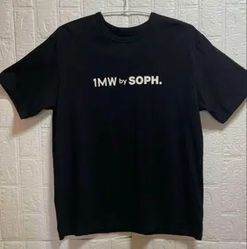 지유 티셔츠 1MWby SOPH 3개 세트 블랙, 그레이, 화이트