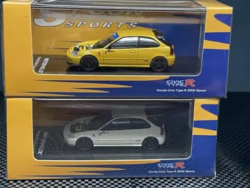 MOTORHELIX 1/64 시빅 ek9 SPOON 2대 세트