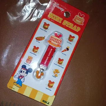 디즈니 미키 버거 스트랩