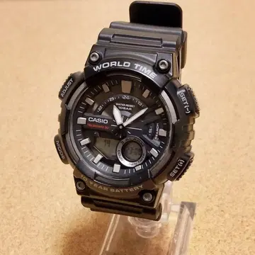 [CASIO] 손목시계 카시오 AEQ-110 블랙 5479