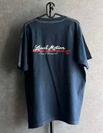 (예약 완료) 로컬 모션 티셔츠 LOCAL MOTION 빈티지 양면