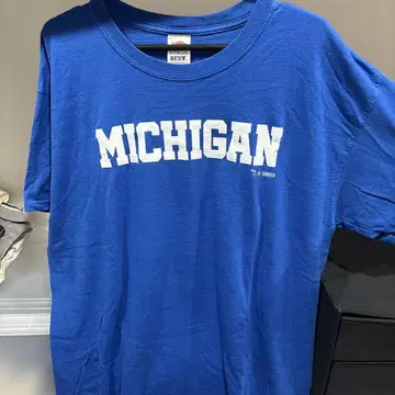 FRUIT OF THE LOOM MICHIGAN 티셔츠 XL