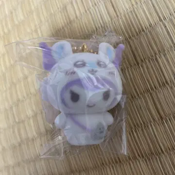 산리오 치이카와 (먼작귀) 시크릿 플로키 마스코트 참 모몽가 쿠로미