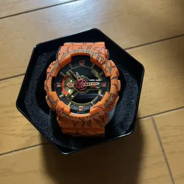 G-SHOCK 오렌지 디지털 손목시계