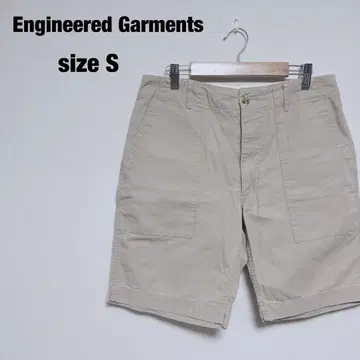 엔지니어드 가먼츠 베이 코튼 숏 팬츠 S