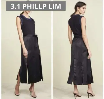 3.1 PHILLIP LIM 슬리브리스 롱 원피스