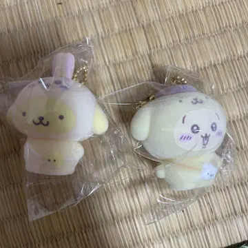 산리오 치이카와 (먼작귀) 시크릿 플로키 마스코트 참 2개 세트