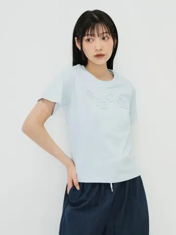 enewd 니나 꽃 패치 t