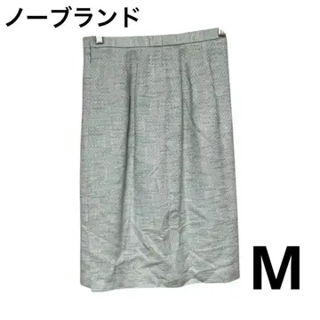 노브랜드/스커트/스카이블루/9AR/M/미디 스커트/타이트/캐주얼
