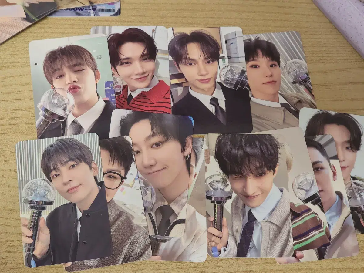세븐틴 2025 캐럿랜드 캐랜 포카 일괄 에스쿱스 원우 조슈아 호시