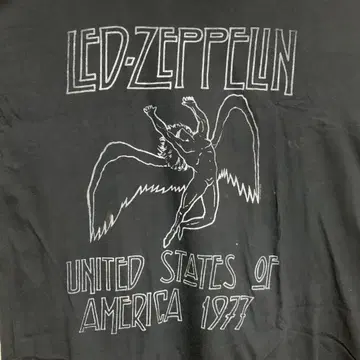Led Zeppelin 밴딩 T 2XL
