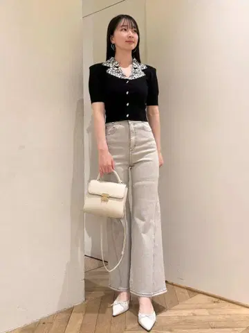 Sustainable 스트레치 플레어 데님 팬츠