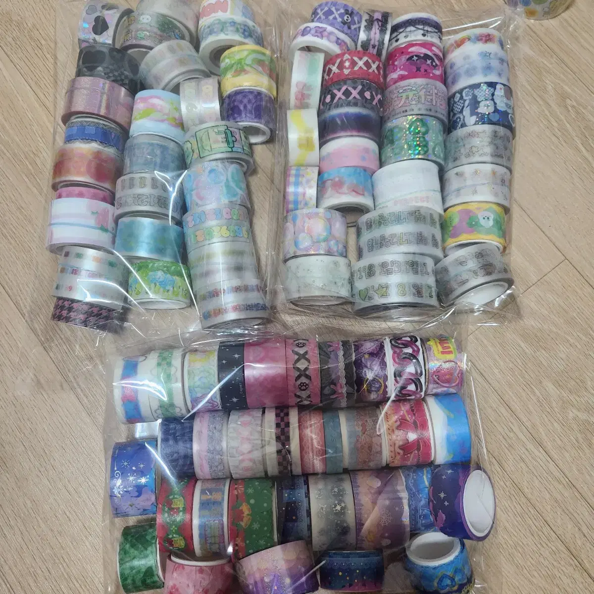 Masking tape bulk disposal