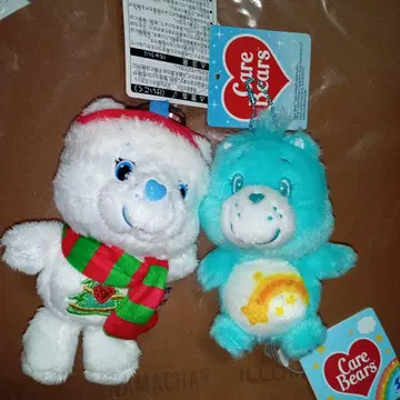 Care Bears 케어 베어 봉제 인형 크리스마스 위시즈 베어