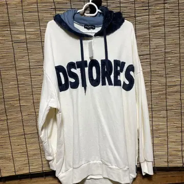 drug store's 로고가 들어간 플리스 후드티