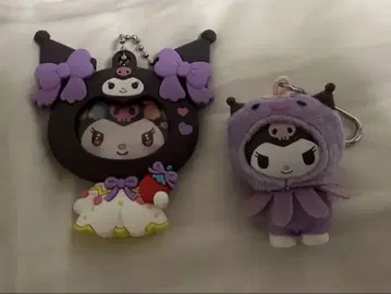 산리오 옷 갈아입기 프레임 배지 치비토모 쿠로미