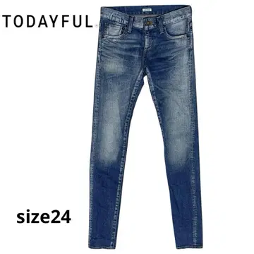 TODAYFUL 투데이풀 데님 팬츠 청바지 일본제 사이즈 24