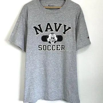 챔피온 밀리터리 티셔츠 NAVY 셔츠 빈티지 그레이 US