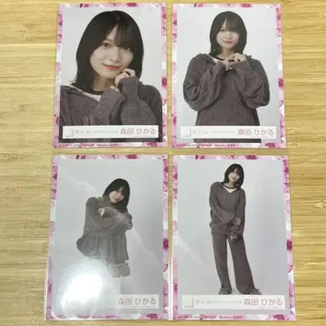 사쿠라자카46 모리타 히카루 브로마이드 2022 모코모코 파자마 컴프
