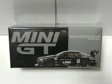 MINI GT 1/64 닛산 LB-ER34 슈퍼 실루엣 스카이라인
