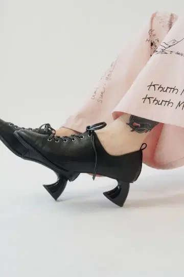 Knuth Marf 레이스업 포인트 토 펌프스 새상품