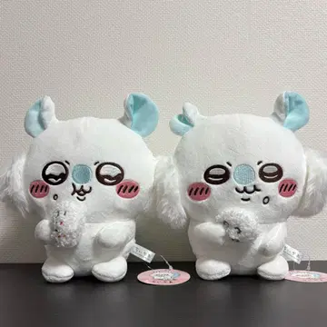 치이카와 모몽가 모구모구 봉제 인형 전 2종 세트