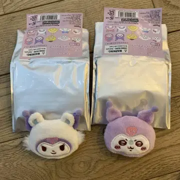 산리오 치이카와 헤어 클립 모몽가 쿠로미