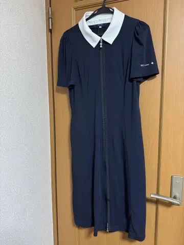 M's gracy 네이비 반팔 원피스