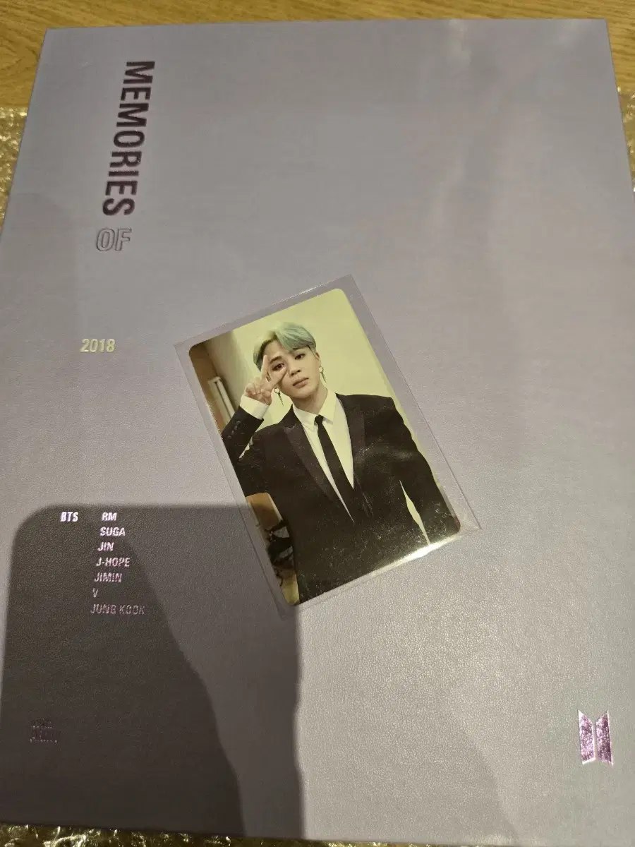 방탄 2018 메모리즈 + 지민 포카