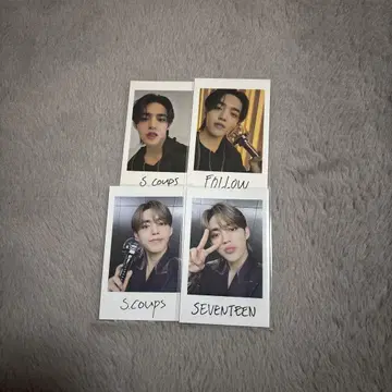 SEVENTEEN 세부치 에스크퍼스 인스턴트 사진 스티커 폴라로이드