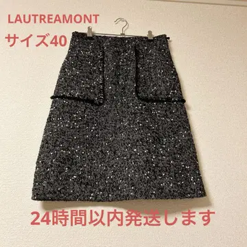 LAUTREAMONT 트위드 스커트 사이즈 40