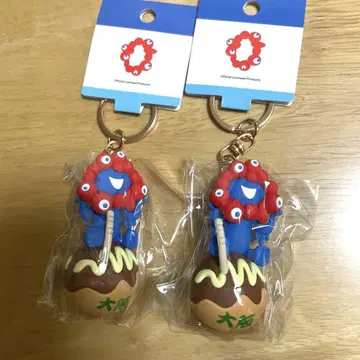 2개 세트] 미야쿠미야쿠 타코야키 PVC 키링 EXPO2025