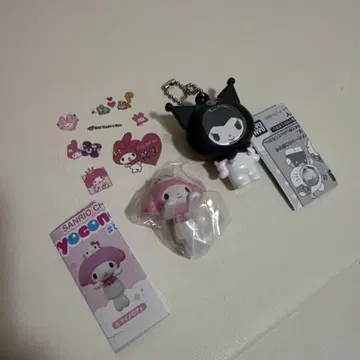 산리오 캐릭터즈 사진 프레임 마스코트 쿠로미 피코노루 마이멜로디