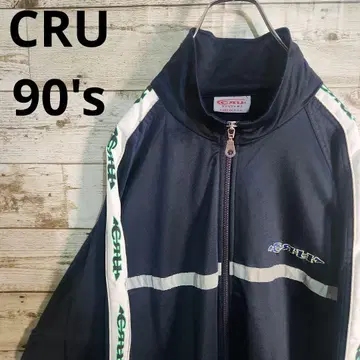CRU 90's 네이비 저리 빈티지 캘리포니아 L 상당
