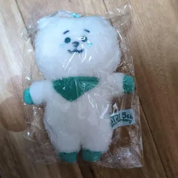 BTS 5주년 기념 RJ 레인보우 컬러 마스코트