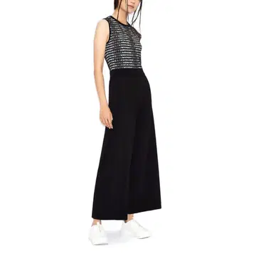 ARMANI EXCHANGE 슬리브리스 올인원 블랙