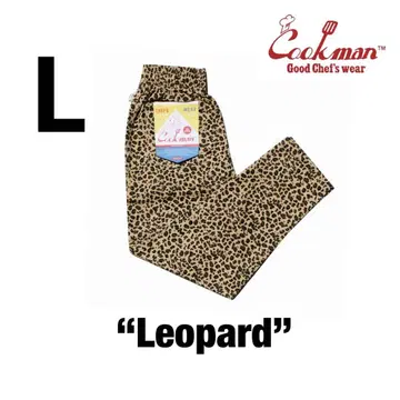 Cookman Chef Pants Leopard 셰프 팬츠 레오파드 무늬