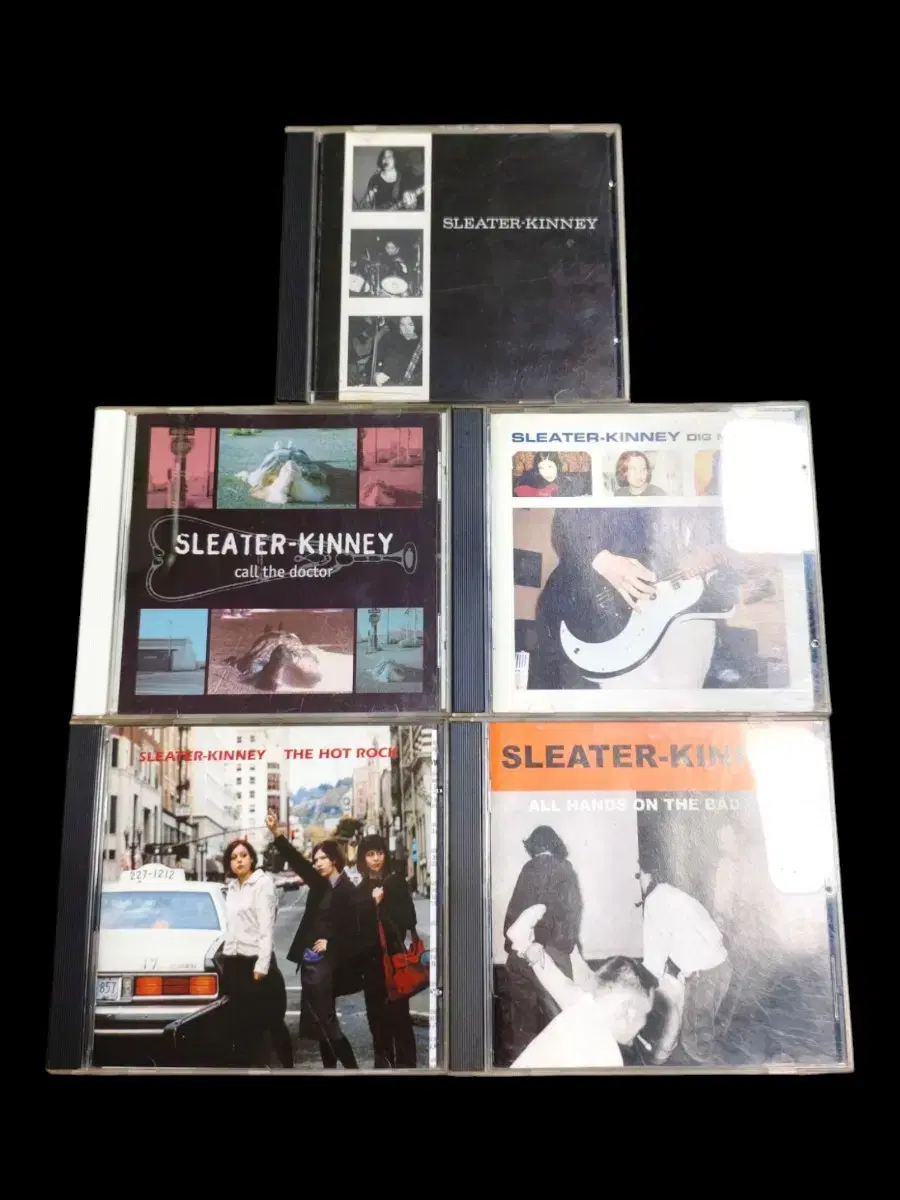 (레어) Sleater Kinney 5CD 인디락/INDIE