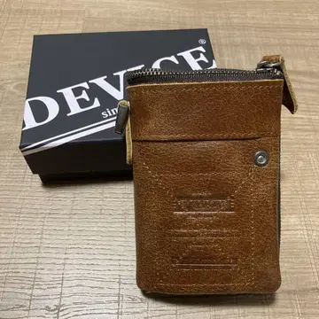 DEVICE 접이식 지갑 브라운