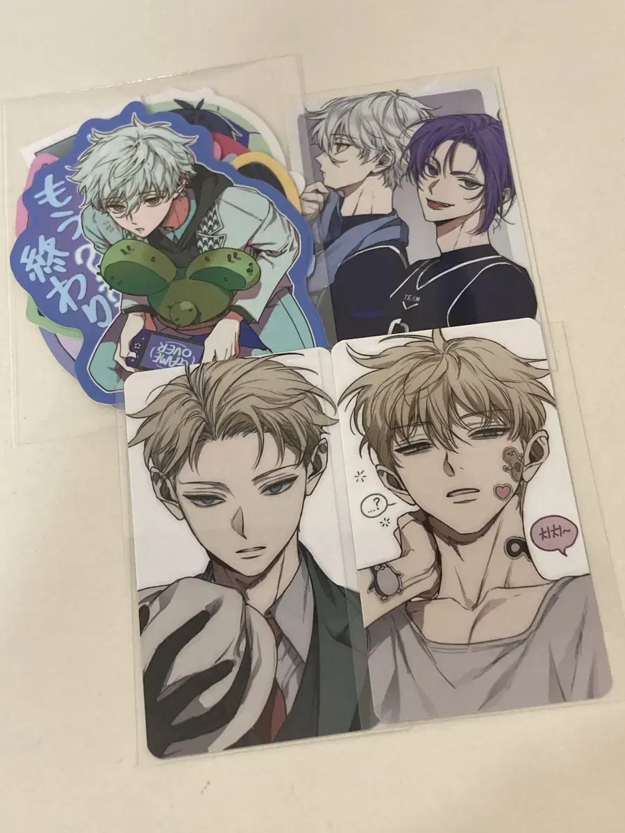 Bulk) Poolbbangnim Bluelock Jo Sticker SPY x FAMILY poca