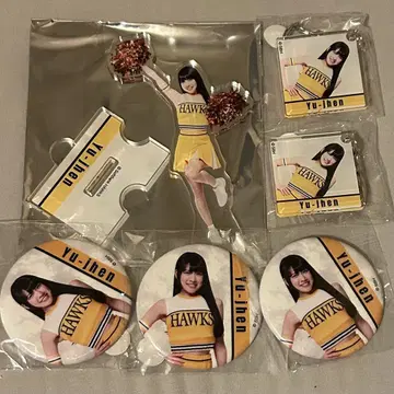 와카타카 가챠 허니즈 아크릴 스탠드 캔뱃지 아크링 키링 Yu-jhen