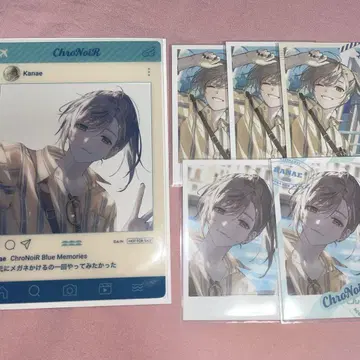 니지산지 ChroNoiR Blue Memories 카노 폴라로이드