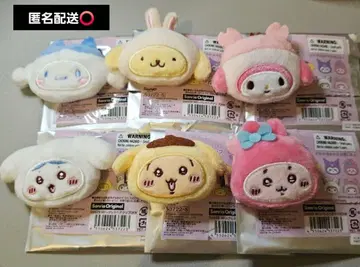 치이카와 산리오 헤어 클립 마스코트 토끼 하치와레 헌책방 푸딩