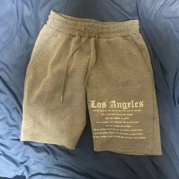 RTEG Los Angeles 로고 숏팬츠 S 사이즈 그레이