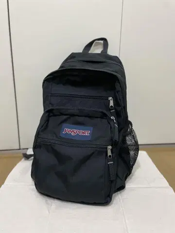JANSPORT 블랙 백팩