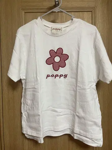 poppy 플라워 티셔츠