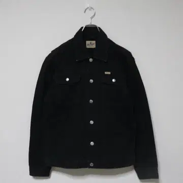 Wrangler 복각 블랙 데님 자켓 L