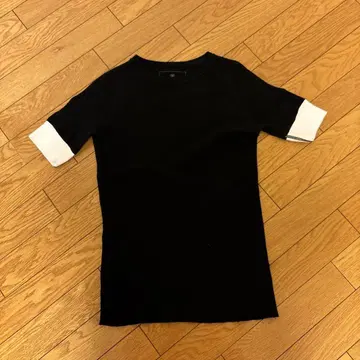 uniform experiment 래글런 슬리브 반팔 니트 1
