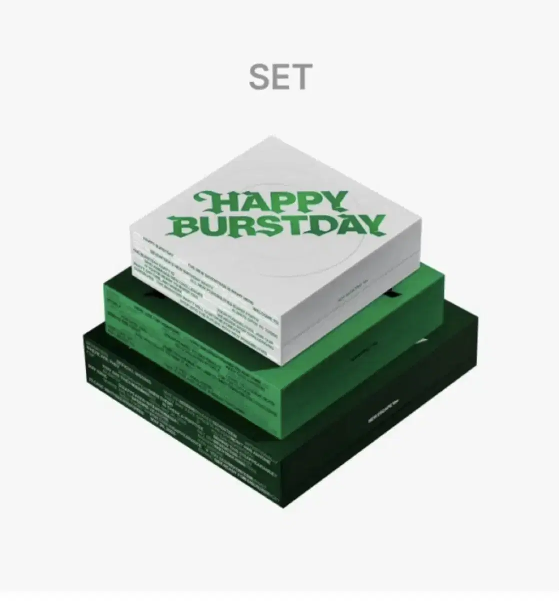 세븐틴 정규 5집 Happy Burstday 미개봉 앨범