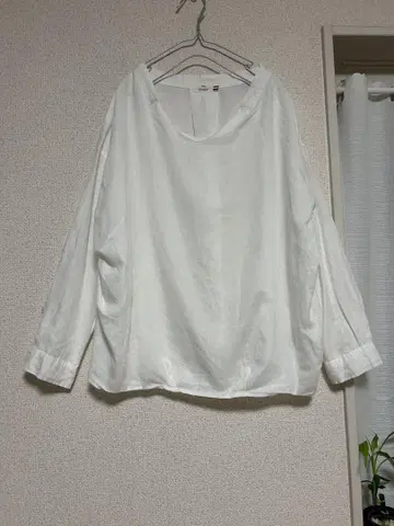 데코 컴퍼니 린넨 100% 셔츠 화이트 L